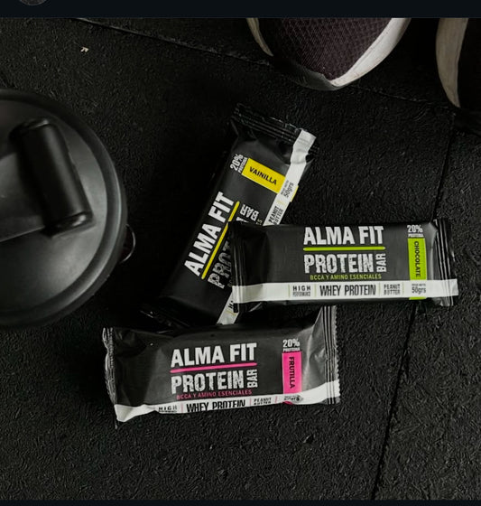 Impulsa tus entrenamientos con snacks rápidos y nutritivos: ¡Con AlmaFit Barra Proteica!